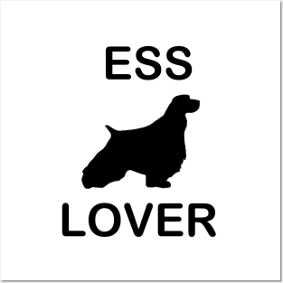 ess lover silhouette Posters and Art